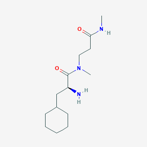 3-cyclohexyl-L-alanyl-N~1~,N~3~-dimethyl-beta-alaninamide hydrochloride