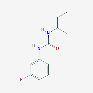 1-Butan-2-yl-3-(3-fluorophenyl)urea