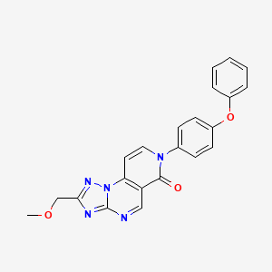 2-(methoxymethyl)-7-(4-phenoxyphenyl)pyrido[3,4-e][1,2,4]triazolo[1,5-a]pyrimidin-6(7H)-one