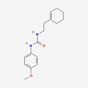 N-[2-(1-CYCLOHEXENYL)ETHYL]-N'-(4-METHOXYPHENYL)UREA