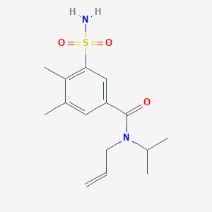 N-allyl-3-(aminosulfonyl)-N-isopropyl-4,5-dimethylbenzamide