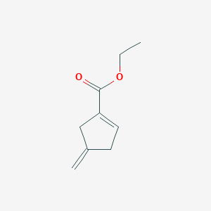 B054263 Ethyl 4-methylidenecyclopentene-1-carboxylate CAS No. 117370-13-5