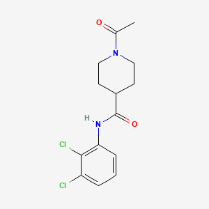 1-acetyl-N-(2,3-dichlorophenyl)piperidine-4-carboxamide