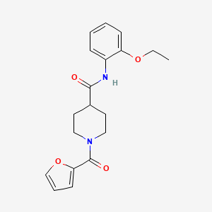 N-(2-ethoxyphenyl)-1-(furan-2-carbonyl)piperidine-4-carboxamide