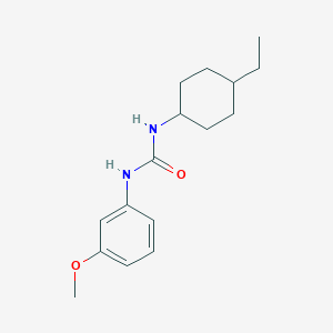 N-(4-ethylcyclohexyl)-N'-(3-methoxyphenyl)urea