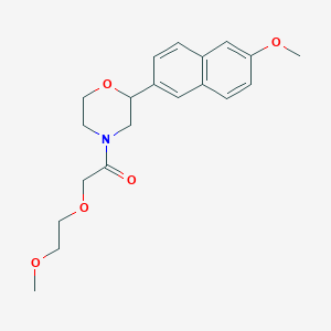 4-[(2-methoxyethoxy)acetyl]-2-(6-methoxy-2-naphthyl)morpholine