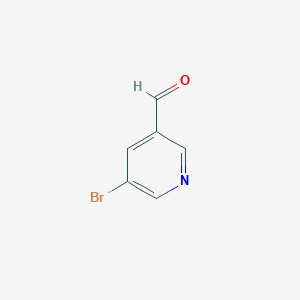 molecular formula C6H4BrNO B054270 5-Bromonicotinaldehyde CAS No. 113118-31-3