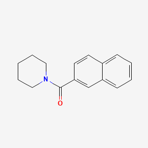 molecular formula C16H17NO B5428469 Naphthalen-2-yl(piperidin-1-yl)methanone CAS No. 26163-43-9