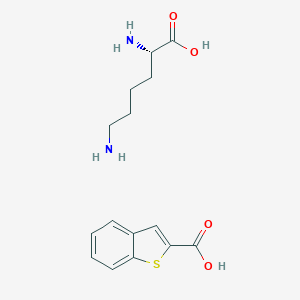 molecular formula C15H20N2O4S B054302 噻吩-2-羧酸-赖氨酸 CAS No. 119979-98-5