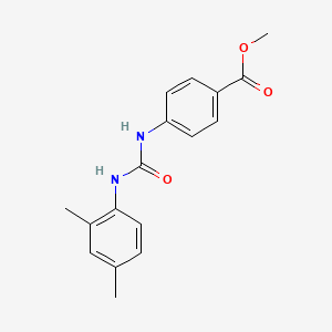 methyl 4-({[(2,4-dimethylphenyl)amino]carbonyl}amino)benzoate