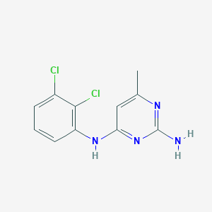 N~4~-(2,3-dichlorophenyl)-6-methyl-2,4-pyrimidinediamine