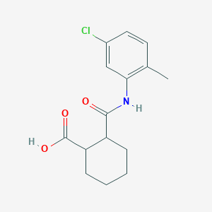 2-{[(5-chloro-2-methylphenyl)amino]carbonyl}cyclohexanecarboxylic acid