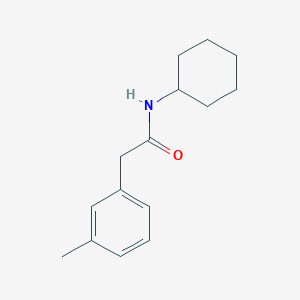 N-cyclohexyl-2-(3-methylphenyl)acetamide