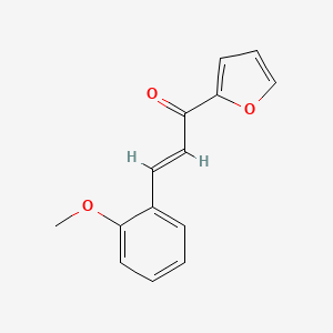 molecular formula C14H12O3 B5432448 1-(2-furyl)-3-(2-methoxyphenyl)-2-propen-1-one 