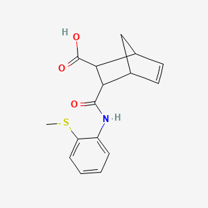 3-({[2-(methylthio)phenyl]amino}carbonyl)bicyclo[2.2.1]hept-5-ene-2-carboxylic acid