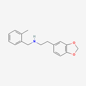 2-(1,3-benzodioxol-5-yl)-N-(2-methylbenzyl)ethanamine