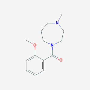 1-(2-methoxybenzoyl)-4-methyl-1,4-diazepane