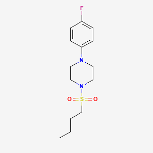 1-(butylsulfonyl)-4-(4-fluorophenyl)piperazine