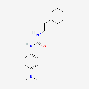 N-(2-cyclohexylethyl)-N'-[4-(dimethylamino)phenyl]urea