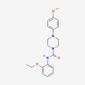 N-(2-ethoxyphenyl)-4-(4-methoxyphenyl)-1-piperazinecarboxamide