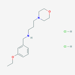 N-(3-ethoxybenzyl)-3-(4-morpholinyl)-1-propanamine dihydrochloride