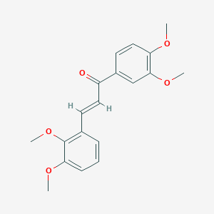 3-(2,3-dimethoxyphenyl)-1-(3,4-dimethoxyphenyl)-2-propen-1-one