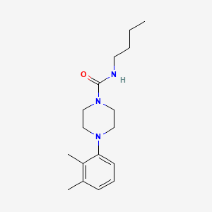 N-butyl-4-(2,3-dimethylphenyl)piperazine-1-carboxamide