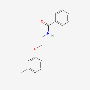 N-[2-(3,4-dimethylphenoxy)ethyl]benzamide