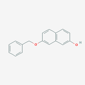 molecular formula C17H14O2 B054344 7-(Benzyloxy)-2-naphthol CAS No. 118495-07-1