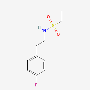 N-[2-(4-fluorophenyl)ethyl]ethanesulfonamide