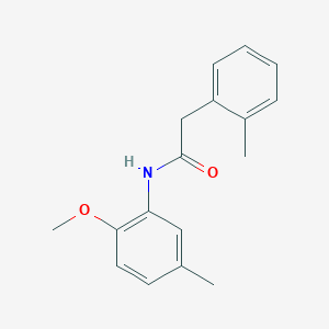 N-(2-methoxy-5-methylphenyl)-2-(2-methylphenyl)acetamide