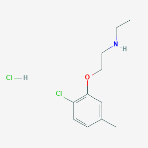 [2-(2-chloro-5-methylphenoxy)ethyl]ethylamine hydrochloride