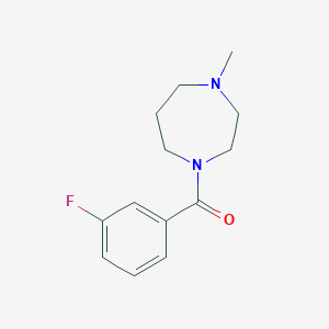 1-(3-fluorobenzoyl)-4-methyl-1,4-diazepane