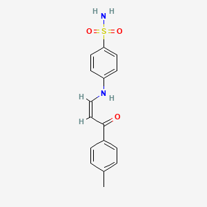 4-{[3-(4-methylphenyl)-3-oxo-1-propen-1-yl]amino}benzenesulfonamide