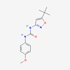 N-(5-tert-butyl-3-isoxazolyl)-N'-(4-methoxyphenyl)urea