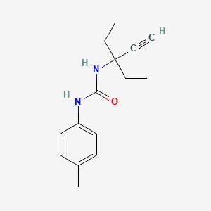 N-(1,1-diethyl-2-propyn-1-yl)-N'-(4-methylphenyl)urea