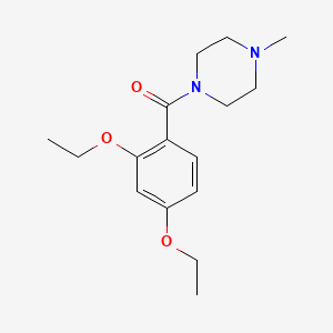 1-(2,4-diethoxybenzoyl)-4-methylpiperazine