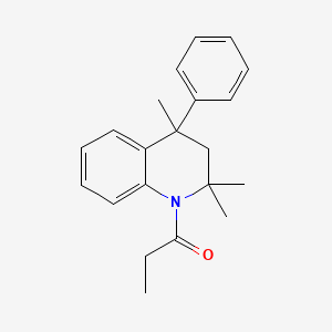 2,2,4-trimethyl-4-phenyl-1-propionyl-1,2,3,4-tetrahydroquinoline