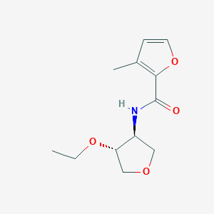 N-[(3S*,4R*)-4-ethoxytetrahydrofuran-3-yl]-3-methyl-2-furamide