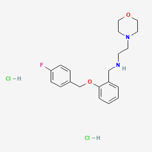 N-{2-[(4-fluorobenzyl)oxy]benzyl}-2-(4-morpholinyl)ethanamine dihydrochloride