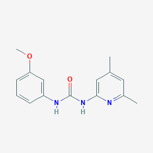 N-(4,6-dimethyl-2-pyridinyl)-N'-(3-methoxyphenyl)urea