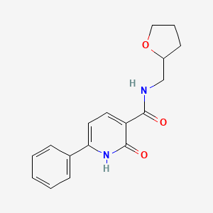 2-hydroxy-6-phenyl-N-(tetrahydro-2-furanylmethyl)nicotinamide