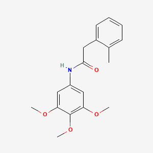 2-(2-methylphenyl)-N-(3,4,5-trimethoxyphenyl)acetamide