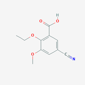 5-cyano-2-ethoxy-3-methoxybenzoic acid