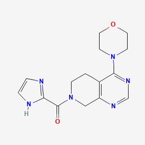 7-(1H-imidazol-2-ylcarbonyl)-4-morpholin-4-yl-5,6,7,8-tetrahydropyrido[3,4-d]pyrimidine