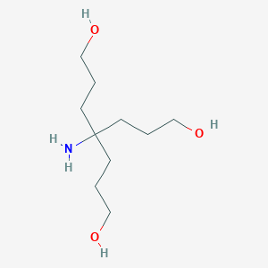 molecular formula C10H23NO3 B054366 4-氨基-4-(3-羟基丙基)庚烷-1,7-二醇 CAS No. 116747-79-6