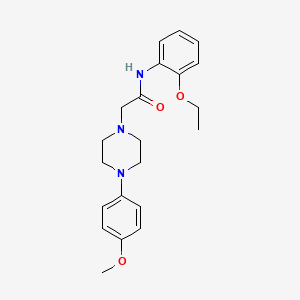 N-(2-ethoxyphenyl)-2-[4-(4-methoxyphenyl)-1-piperazinyl]acetamide