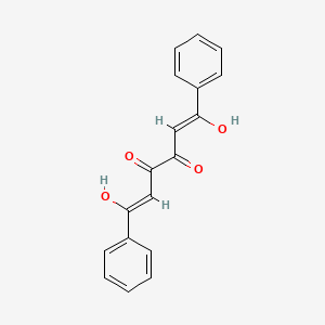 molecular formula C18H14O4 B5436666 3,4-dihydroxy-1,6-diphenyl-2,4-hexadiene-1,6-dione CAS No. 139266-61-8