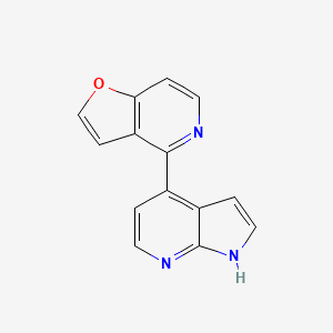 4-(1H-pyrrolo[2,3-b]pyridin-4-yl)furo[3,2-c]pyridine