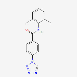 N-(2,6-dimethylphenyl)-4-(1H-tetrazol-1-yl)benzamide